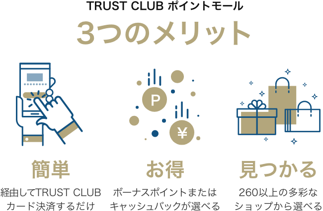 3つのメリット